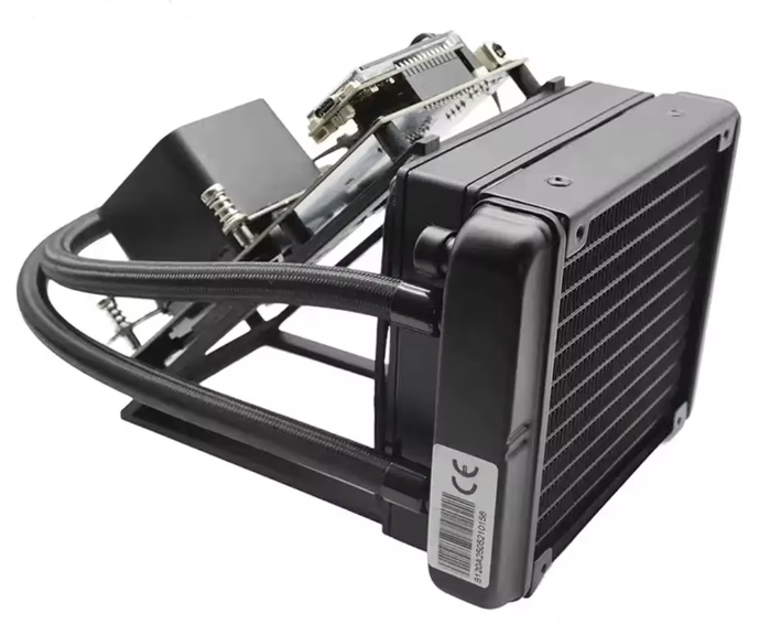 Bitaxe NerdQaxe++ Hydro Water-Cooled Miner (4.8 TH/s, 75W)