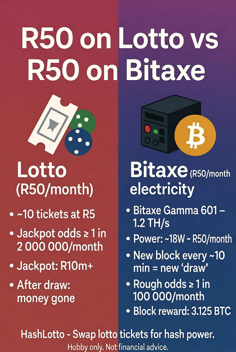 Bitaxe Gamma 601 Lucky Miner 1.2 TH/s 18W Bitcoin Solo / Pool Mini ASIC