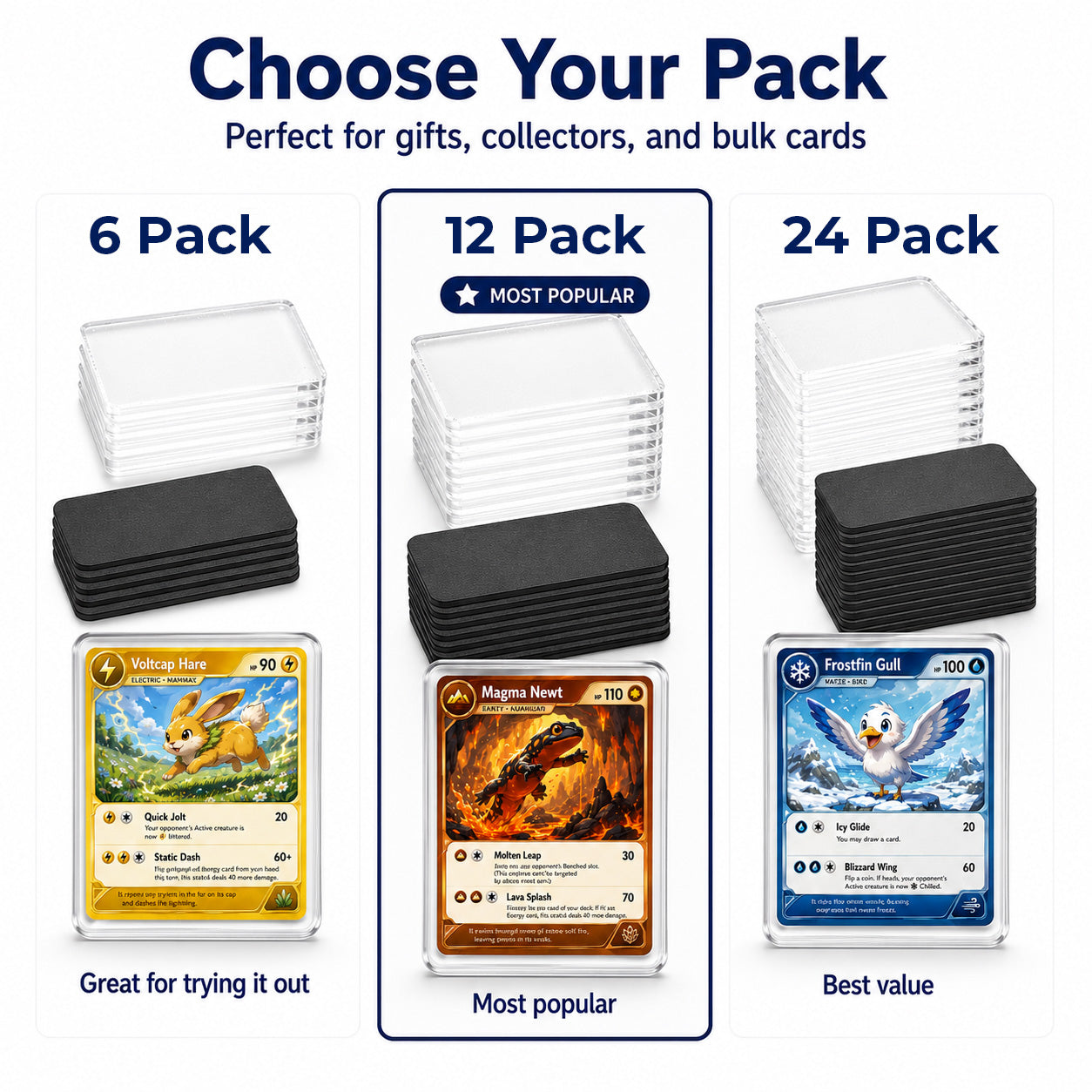 Magnet My Cards 30 x 50mm Card Art Magnet Kit with Storage Box – 6 Pack